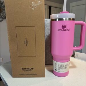 Pink Stanley The Flowstate Quencher H20 Tumbler 40oz. NIB